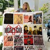 Motley Crue Band Album Quilt Bedding Set - A Must-Have for Motley Crue Fans