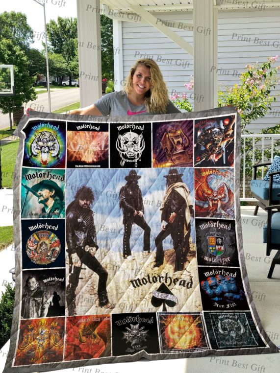 Motorhead Album Poster Quilt Bedding Set - Great for Fans of All Ages