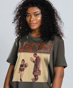 Movie Character Minimalist Unisex Shirts - Classic Movie Tee for Movie Fans, Leon The Professional Shirts