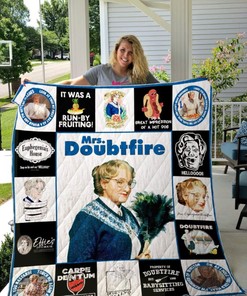 Mrs. Doubtfire Collection Inspired Quilt Bedding Set - Perfect for Any Fan