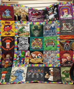 Muppet Show Haters Gonna Hate Quilt Blanket - It's Time to Play the Music for Fans