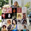 Music Diana Ross Love Album Quilt Blanket for Music Fans