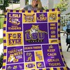 Must-have NCAA LSU Tigers Quilt Bedding Set for Fans