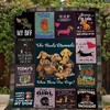 My Bff Dachshund Quilt Blanket - Perfect for Dog Lovers