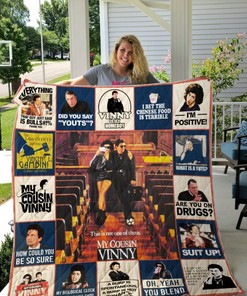 My Cousin Vinny collection quilt blanket, perfect for fans of the movie