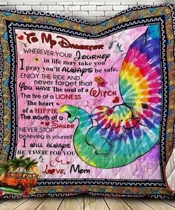 My Daughter's Boho Quilt Bedding Set