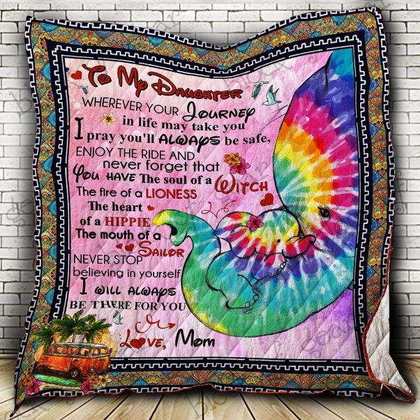 My Daughter's Boho Quilt Bedding Set