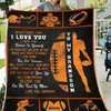 My Dear Grandson Christmas Tree Blanket for Grandson Birthday - Show Your Love for Your Grandson