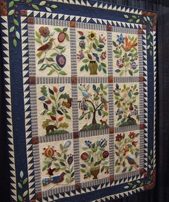 My Enchanted Garden Quilt Blanket for Nature Lovers