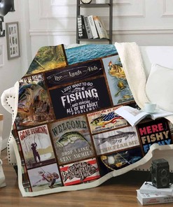My Favorite Fishing Buddy Calls Me Dad Quilt Bedding Set - Perfect For The Most Adorable Fishing Buddies