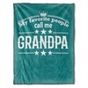 My Favorite People Call Me Grandpa Quilt Bedding Set for Grandparents - A Present Filled with Love and Warmth