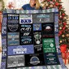 My Favorite Volleyball Player Calls Me Dad Quilt Bedding Set for Sports Fans