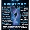 My Great Woman Yesterday Fleece Blanket Bed Set for Girls Best Mothers Day Ideas with Quilt Blanket