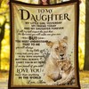 My Little Girl, Yesterday My Friend Today Quilt Bedding Set for Girls- To My Daughter.