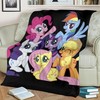 My Little Pony Cartoon Fleece Blanket: The Comfiest Gift for Fans