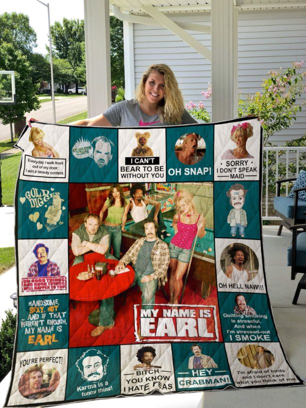 My Name Is Earl Collection Tv Series Inspired Quilt Bedding Set