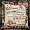 My Wife My Fate: Quilt Bedding Set for Couples with Personalized Blanket