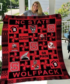 N.C. State Wolfpack NCAA Quilted Bedspread for Maximum Comfort and Style