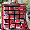 N.C. State Wolfpack Ncaa Quilt Bedding Set with Combined Quilt Blanket for Fans