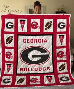 NFL Team Georgia Bulldogs Quilt Blanket - for Fans Everywhere