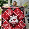 NHL Carolina Hurricanes EST 1997 Quilt Blanket: The Perfect Gift for Any Hockey Fan