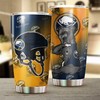 NHL Tumbler with Funny Dog Design - Perfect for Sabres Fans!
