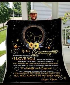 Nana's Love Quilt Bedding Set for Granddaughter- Family Gift