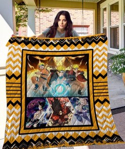 Naruto X Naruto Bed Set Twin with Quilt Blanket