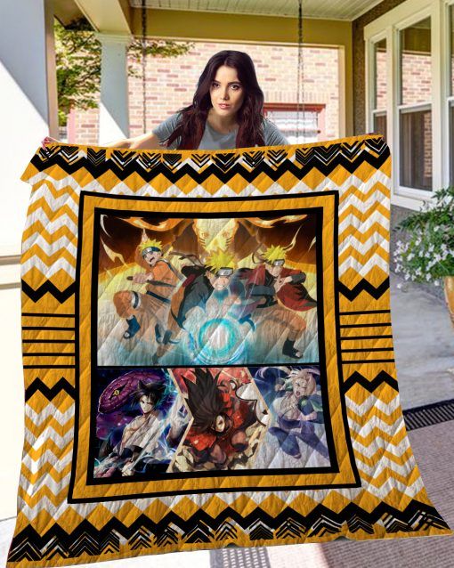 Naruto X Naruto Bed Set Twin with Quilt Blanket