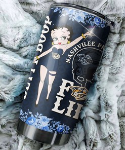 Nashville Predators Fans Need This Betty Boop NHL Tumbler