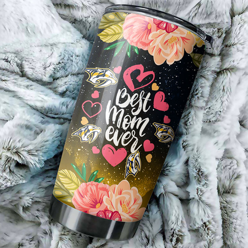 Nashville Predators NHL Tumbler - Best Mom Ever Deserves Only the Best Tumbler