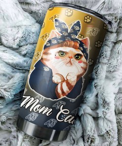 Nashville Predators NHL Tumbler - Cat Mom Design Tumbler for NHL Fans