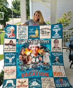 National Lampoon's Christmas Vacation 30th Anniversary Fan Collection - Cozy Up with this Festive Quilt Bedding Set