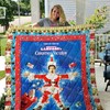 National Lampoon's Christmas Vacation Inspired Quilt Bedding Set - The Perfect Way to Celebrate the Holidays