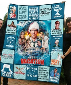 National Lampoon's Vacation Inspired Quilt Bedding Set - Perfect for Movie Fans