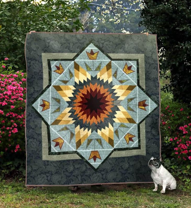 Native American Company Roe Great Customized Gift Quilt Blanket with Keywords