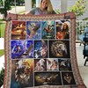 Native American Eagles Collection Quilt Bedding Set with Quilt Blanket, Great Gift for Nature Lovers