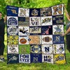 Navy Midshipmen NCAA Collection Combined Great Quilt Bedding Set