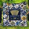 Navy Midshipmen NCAA Quilted Bedding Collection for a Classic Look
