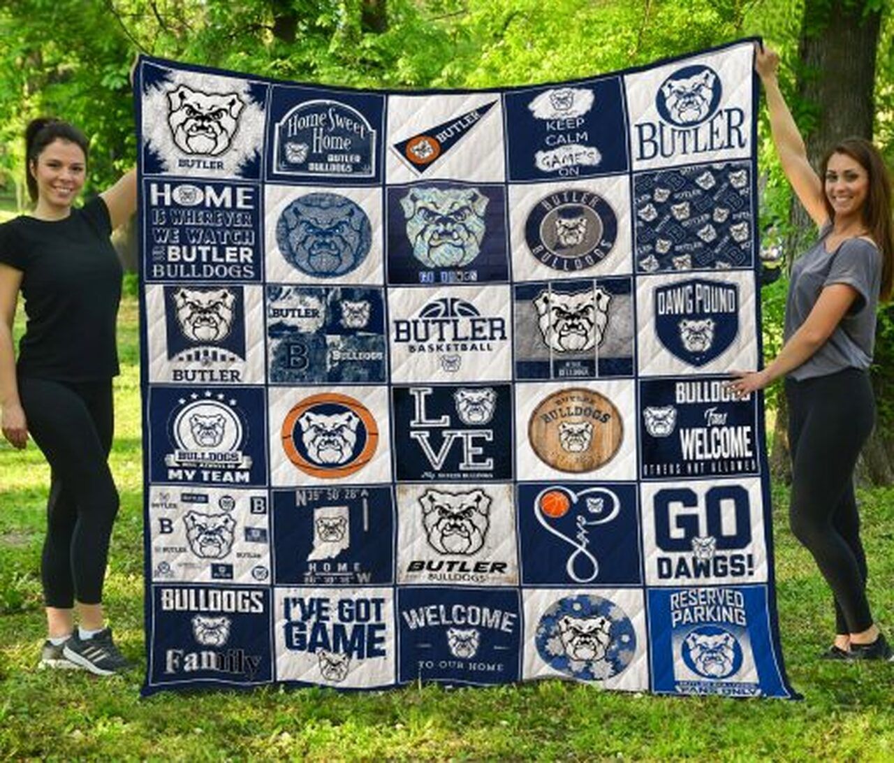 Ncaa Butler Bulldogs Quilt Bedding Set for Boys