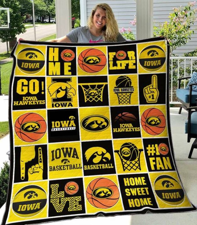 Ncaa Iowa Hawkeyes - Quilt Bedding Set for Fans