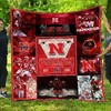 Nebraska Cornhuskers Quilt Blanket - Show Your Support for Your Favorite College Team