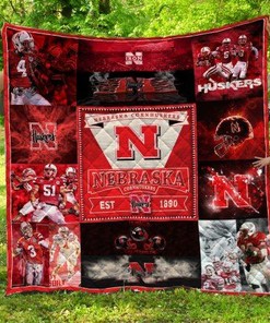 Nebraska Cornhuskers Quilt Blanket - Show Your Support for Your Favorite College Team