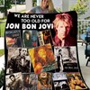 Never Too Old For Jon Bon Jovi Vr Collection New Quilt Bedding Set for Music Lovers