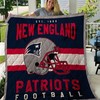 New England Patriots Quilt Bedding Set - For Fans Who Want to Sleep in Style
