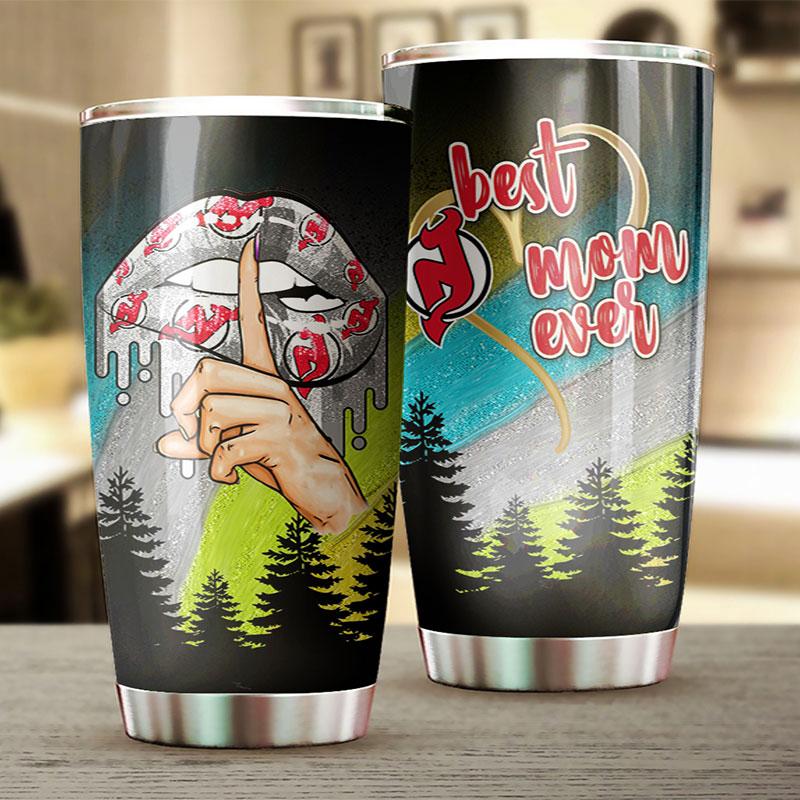 New Jersey Devils NHL Tumbler - Best Mom Ever Deserves Only the Best Drinkware