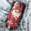 New Jersey Devils NHL Tumbler for Cat Moms - Personalized Drink Container