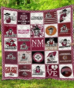 New Mexico State Aggies Ncaa Collection Quilt Bedding Set - Stay Warm While Supporting Your Team