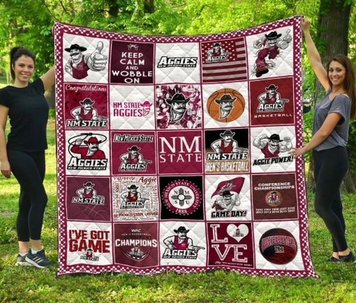 New Mexico State Aggies Ncaa Collection Quilt Bedding Set - Stay Warm While Supporting Your Team