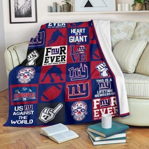 New York Giants Premium Quilt Bed Set